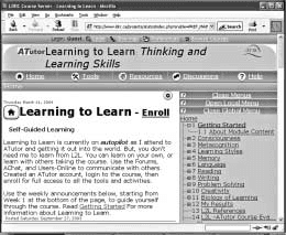 Portfolio and digital content interface presented on a modern website layout.